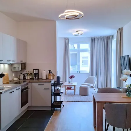 Connect Living - 3 Apartments - Boxspringbett-Balkon-Parkplatz-Arbeitsplatz-Fitness-Sauna-Fahrstuhl Apartament *