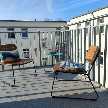 Connect Living - 3 Apartments - Boxspringbett-Balkon-Parkplatz-Arbeitsplatz-Fitness-Sauna-Fahrstuhl Apartament Magdeburg